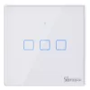 Wandmontierter smarter Lichtschalter Sonoff T2 EU TX 3-Kanal Wi‑Fi + RF 433 Steuerung