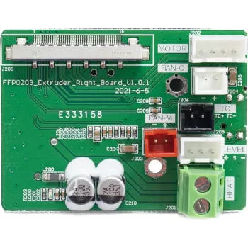 Extruder-Adapterplatine Flashforge 30002136001 für 3D-Drucker-Extruderverbindung