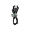 Goobay | USB-C Lade- und Synchronisationskabel (USB-A > USB-C) | 38675 | Schwarz | RJ-45 | RJ-45 90°
