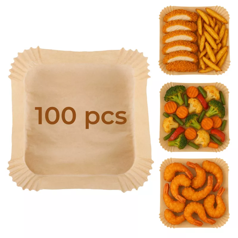 Adler Papier-Einlagen für Heißluftfritteuse | AD 6733 | 100 Stück