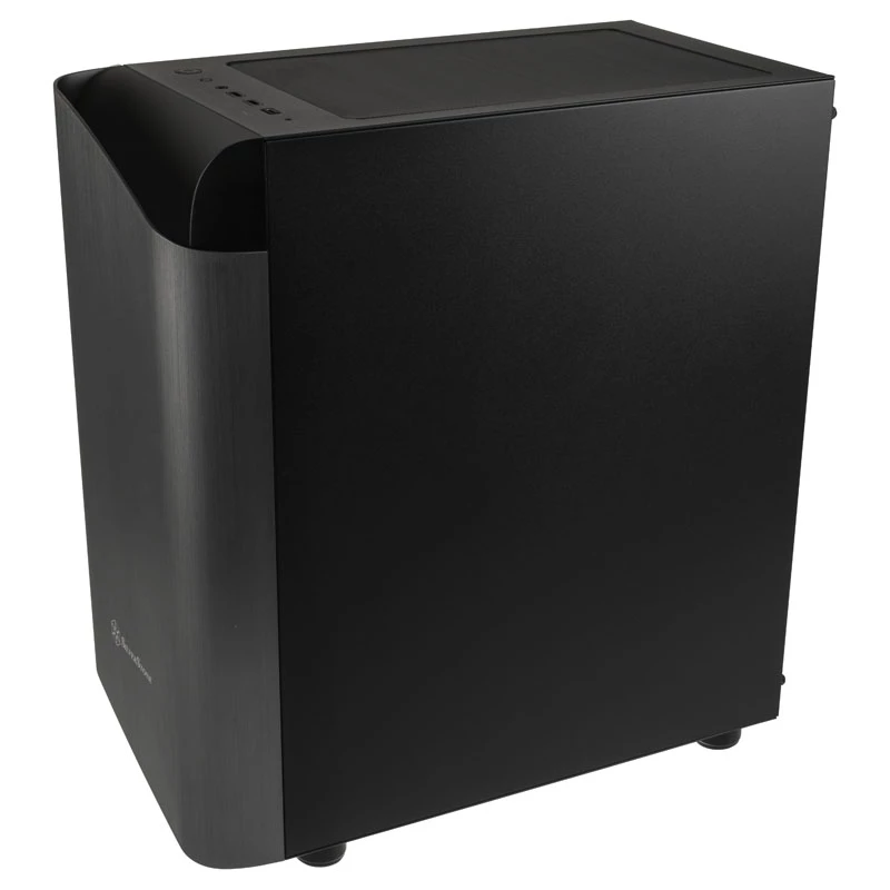 SilverStone Seta A1 Midi-Tower, Tempered Glass - schwarz