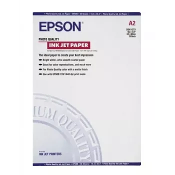 Epson Photo Quality Ink Jet Paper, DIN A2, 102g/m², 30 Blatt