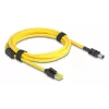 Delock Kabel RJ45-Stecker Cat.6 auf Mini I/O 8 Pin D-Form Typ 2 2 m (81251)