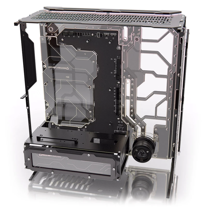 Singularity Computers Spectre Integra-M Mid Tower Elite Dark - Schwarz