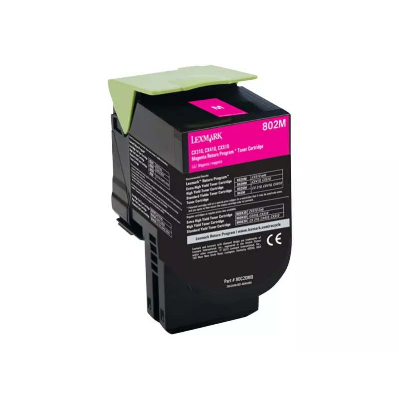 Toner Lexmark 80C20M0 2500 Seiten Magenta