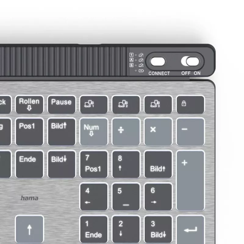 WK-750 Multi-Device Tastatur schwarz