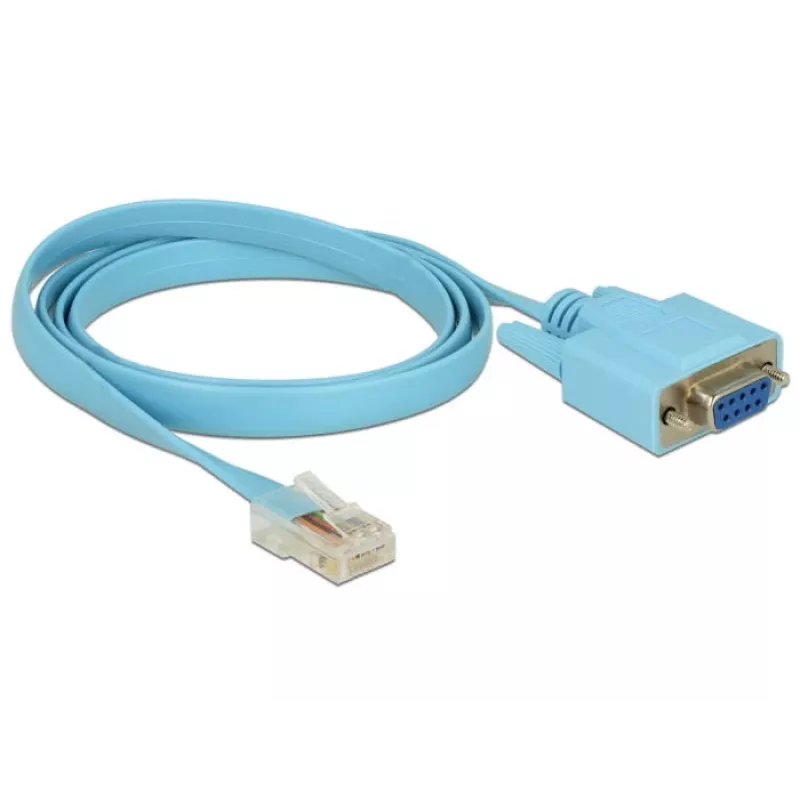 Serielles Kabel DeLOCK 63341 Blau 1m DB-9