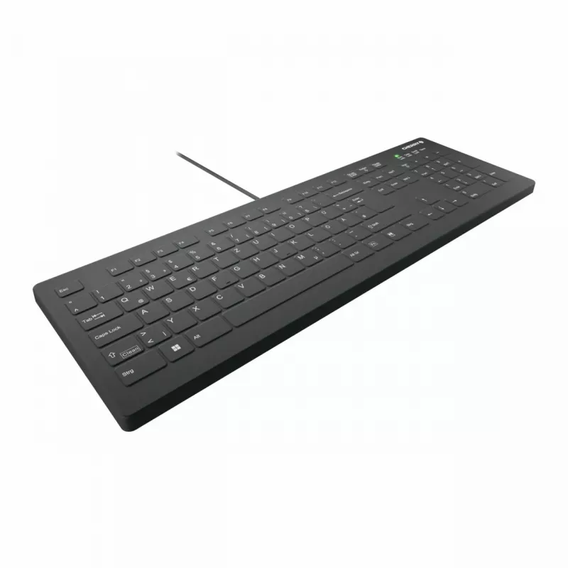 Medizinische Tastatur CHERRY AK-C8112 USB QWERTZ Deutsch Schwarz 105 Tasten