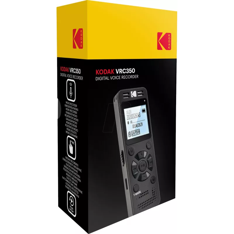 Kodak VRC 350 - 581 h - Lange Wiedergabe (LP) - Standardwiedergabe (SP) - 96 h - 581 h - 60 h - 3,56 cm (1.4 inch)