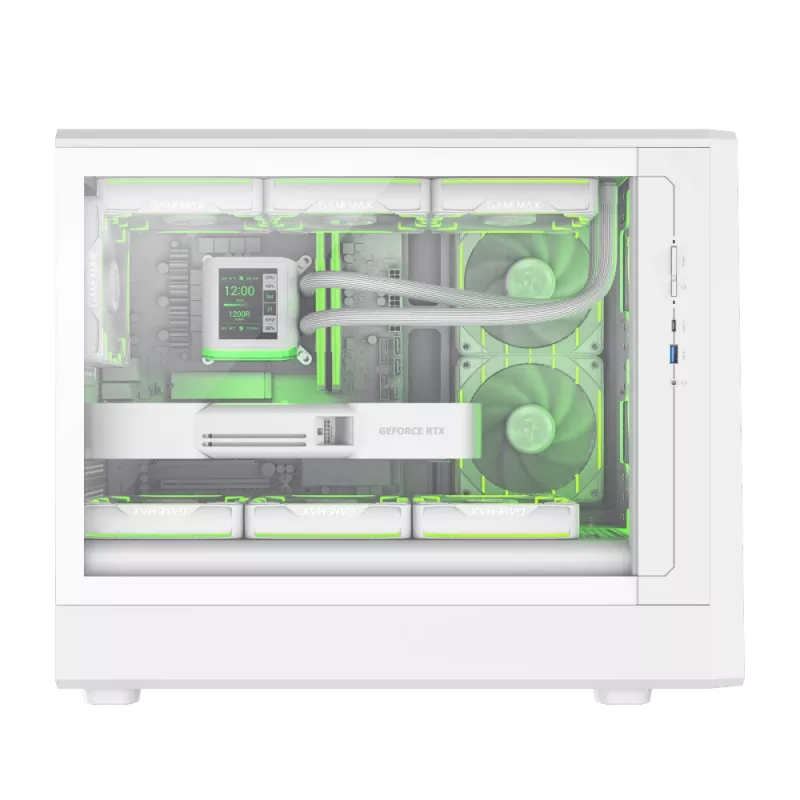 Gamemax | Gehäuse | CLAW 360 WH | M-ATX