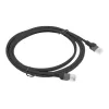 Netzwerkkabel LANBERG PCU5-10CC-0200-BK RJ-45 Cat5e U/UTP 2 m Schwarz