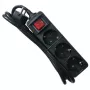 Power Extension M-Cab POW0029 1.5m 3 AC Outlets Indoor Schwarz