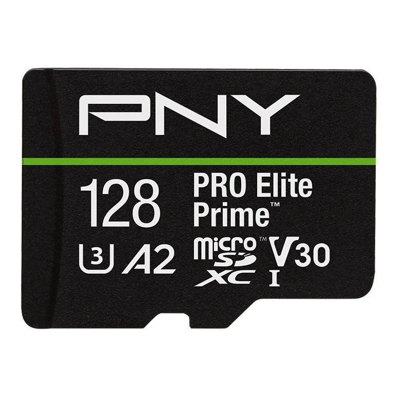 Speicherkarte microSDXC Elite Prime 128GB + SD-Adapter + USB-A-Kartenleser