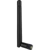 Delock Wi-Fi 802.11 b/g/n Antenne RP-SMA 2 dBi omnidirektional mit Schwenkgelenk (88339)
