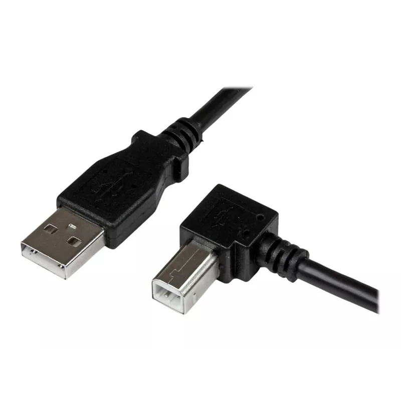 StarTech.com 2 m USB 2.0 A auf rechtwinkliges B-Kabel – M/M