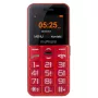 myPhone Halo Easy 4,32 cm (1,7 inch) 70 g Grau, Rot Einsteiger-Telefon