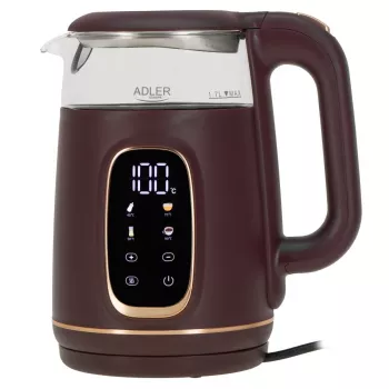 ADLER AD 1305 burgunderfarbener Wasserkocher