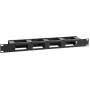 Kabelmanagement-Panel LOGON RAO410BL 1U Schwarz 19 Zoll
