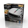 Adler AD 3040 Sandwichmaker 1200 W Schwarz, Grau