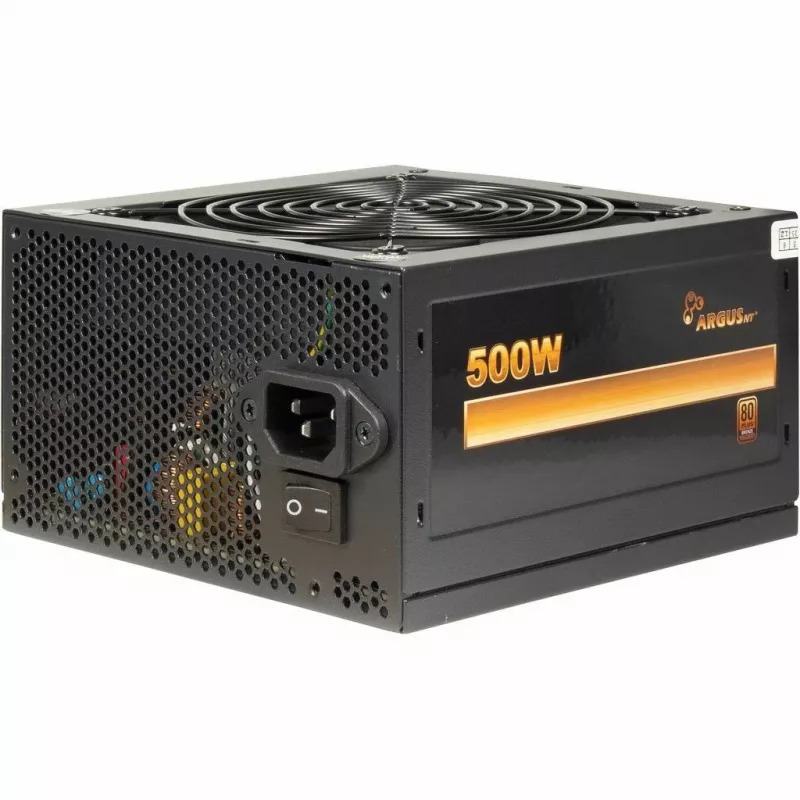 Inter-Tech ArgusNT BPS-500 Netzteil 500 W 20+4 pin ATX ATX Schwarz