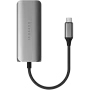 Satechi Dockingstation 4-in-1 ST-H3C25EM USB-C 3.2 Gen2 Grau (ST-H3C25EM)