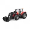 Spielzeugtraktor BRUDER Massey Ferguson 7624 mit Frontlader, rot, für Kinder ab 3 Jahren