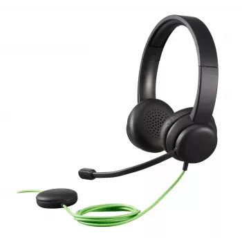 Kabelgebundenes Konferenz-Headset Acer GP.HDS11.01N — supra-aural, 2 m Kabel, 20–20000 Hz, 160 g, Schwarz