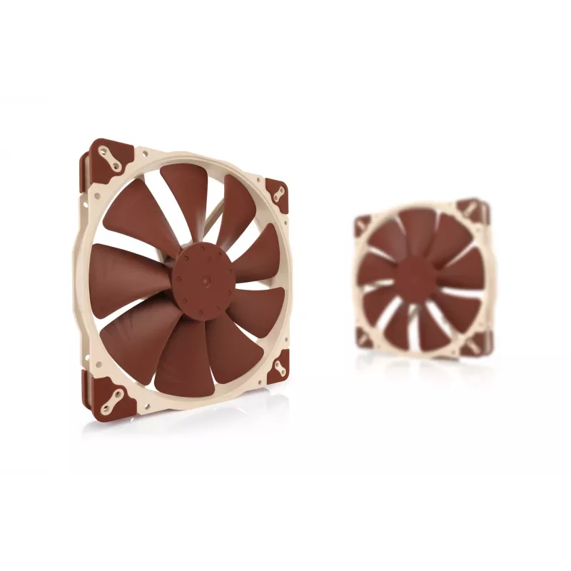 Computergehäuselüfter Noctua NF-A20 200 mm, 5 V, 3-Pin, 800 U/min, 146,9 m³/h, 18,1 dB, SSO-Lager