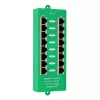 Extralink Gigabit PoE-Injektor 8-Port Aktiv, 8 Ports Gigabit 802.3at/af, Mode A