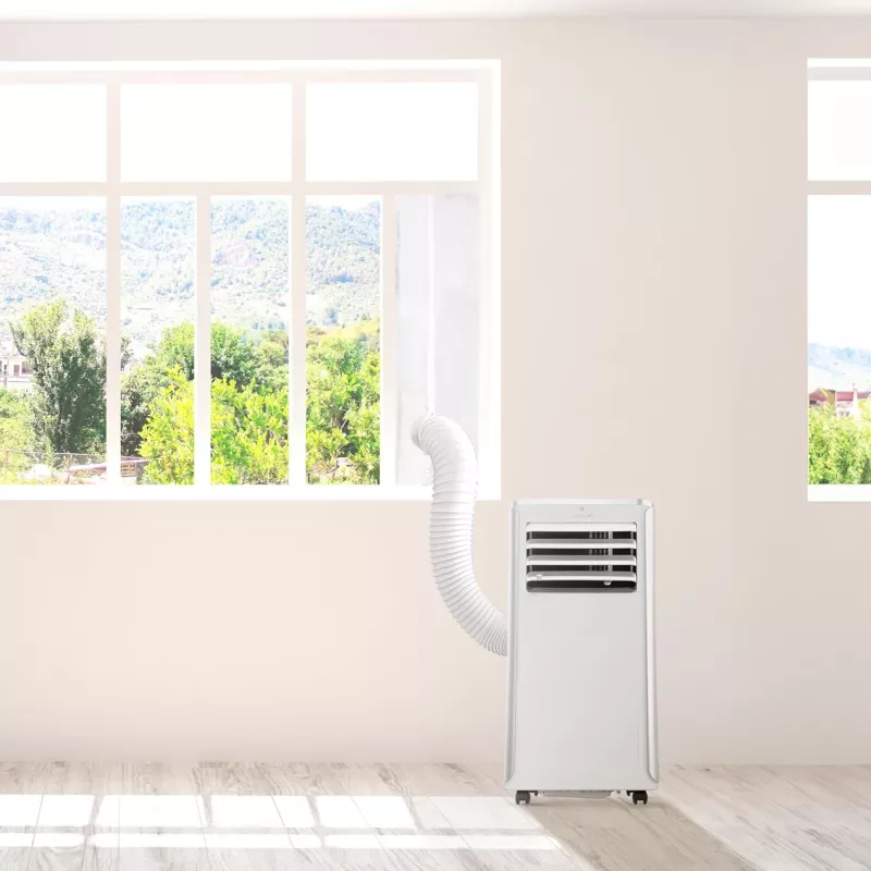 Isolierende Schiebefensterabdeckung 163 x 35 cm für mobile Klimaanlagen