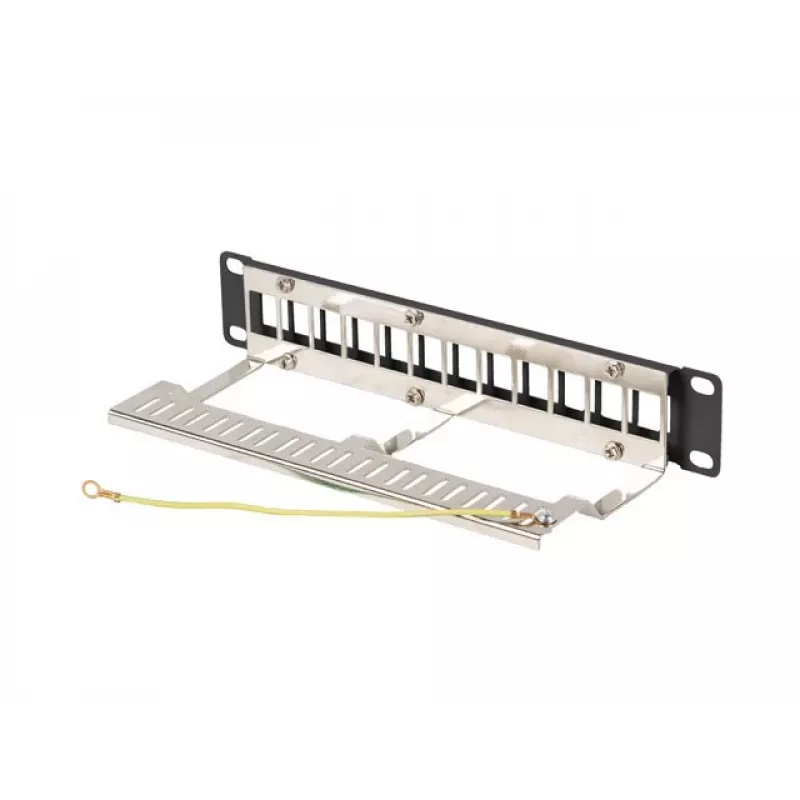 Patchpanel LANBERG PPKS-9212-B 12-Port 1U 10 Zoll FTP