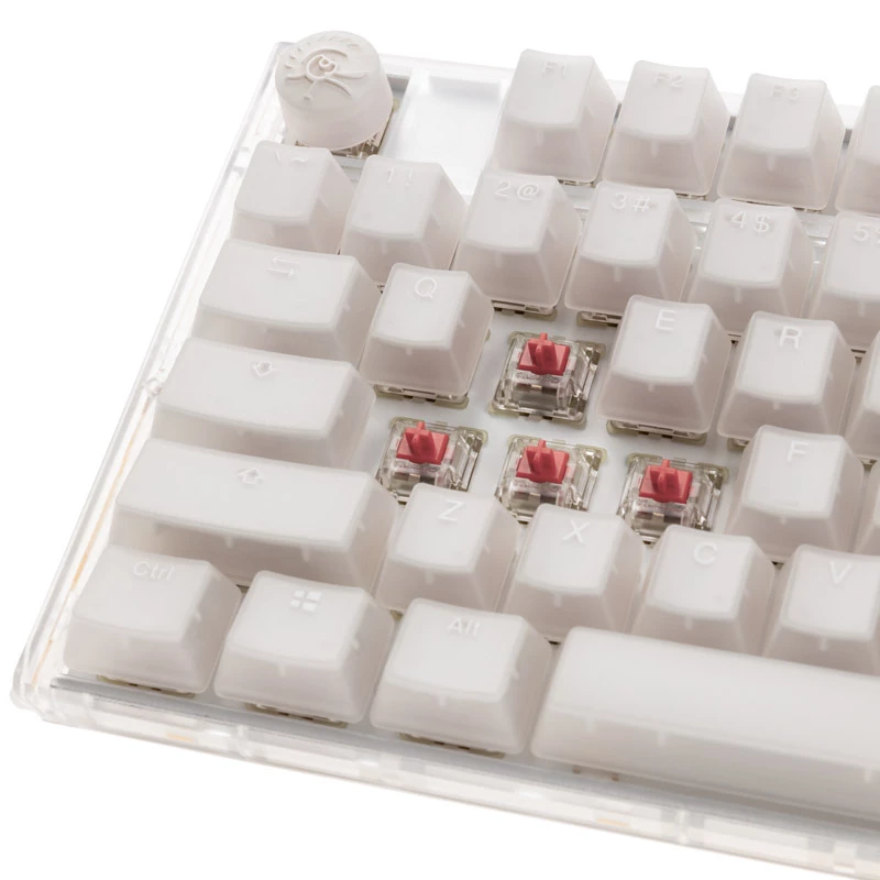 Ducky One 3 RGB Tastatur Gaming USB QWERTY US English Weiß