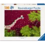 Puzzle Ravensburger Ein Meer aus Rot — 500 Teile, Kunst, ab 12 Jahren