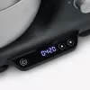 Küchenmaschine Severin KM 3898 1000 W 5,5 L Schwarz Gebürsteter Stahl Silber