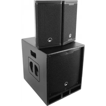 Aktives 2.1-Audiosystem Omnitronic MAXX-1206DSP 120W RMS Bluetooth