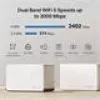 Router MERCUSYS Halo H85X Dual-Band Wi‑Fi 6 (802.11ax), 2,4/5 GHz, bis zu 2402 Mbit/s, 3 LAN-Ports, weiß (3er-Pack)