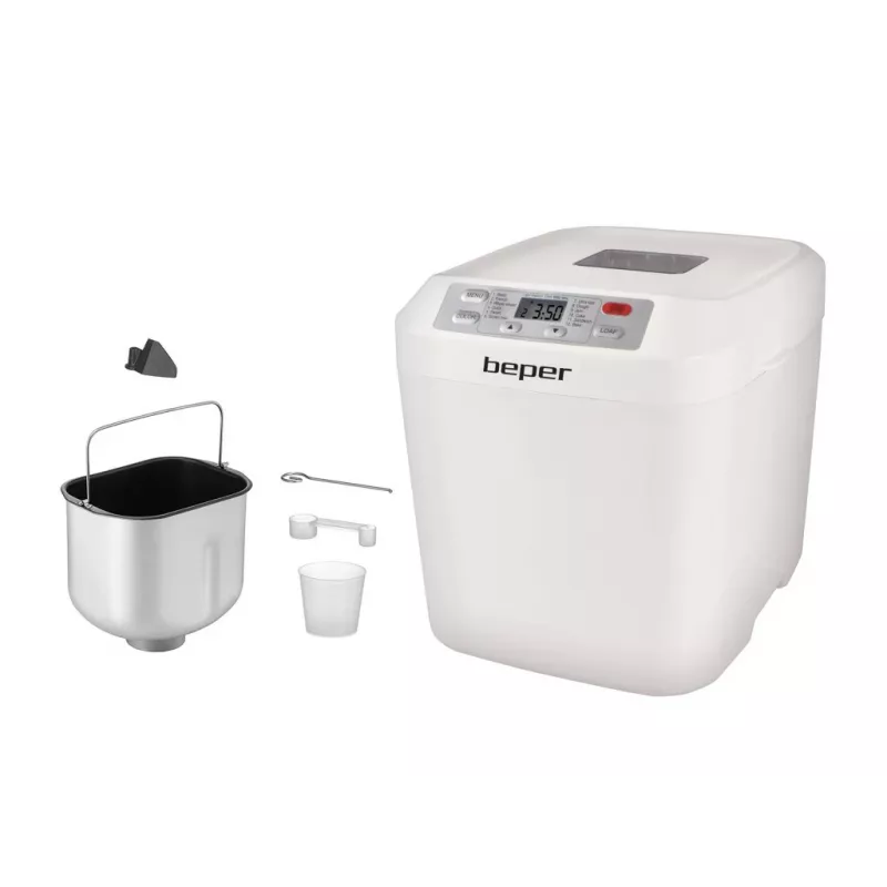 Brotbackautomat Beper BC.130 – 550 W, 12 Programme, 600–900 g Brote