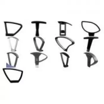 Topstar Armlehnen Modell Typ B2(B), 1 Paar, schwarz (7038) (7038)