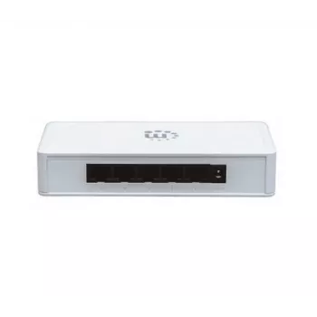 Manhattan 5-Port Gigabit Ethernet Switch, Desktop-Größe, Kunststoff, IEEE 802.3az (Energy Efficient Ethernet), Drei Jahre Garantie, Box