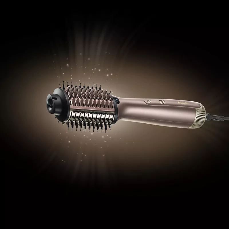 BaByliss AS95E Air Leistung Volume Heißluftbürste Champagne 1000 W