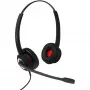 Binaurales USB-Headset Plusonic 10.2P, kompatibel mit BBB, kabelgebundene USB-Verbindung, binaurales Design