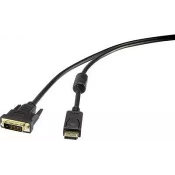 DisplayPort-auf-DVI-D-Dual-Link-Videokabel Renkforce 1404070, 1,8 m