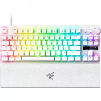 Razer Huntsman V3 Pro Tenkeyless 8KHz | Gaming-Tastatur | Kabelgebunden | US | Weiß | Razer Analog Optical Switch Gen-2