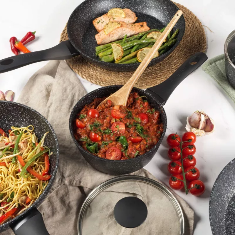 Topfset Salter BW05751S2EU7 3-teilig Antihaft-Megastone