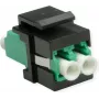 ROLINE Fibre Optic Keystone LC/LC Duplex Single Mode OS2 APC - Singlemode- oder Monomode-Faser - Duplex