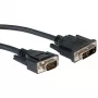 ROLINE DVI-VGA-Kabel, DVI (12+5) ST - HD15 ST 2,0m (11.04.5420)