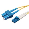 Eaton Tripp Lite Series Duplex Singlemode 9/125 Fiber Patch Cable (LC/SC), 5M (16 ft.) - Patchkabel - LC Singlemode (M) zu SC Singlemode (M) - 5,0 m - Glasfaser - Duplex - 9/125