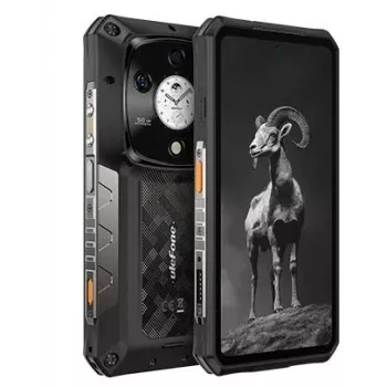 Robustes Smartphone UleFone Armor 28 Pro — Schwarz, 6 GB RAM, 128 GB Speicher