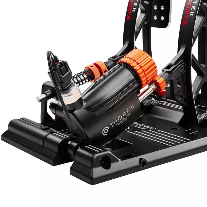Asetek SimSports Invicta THORP II Pedalset - schwarz