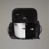 Duffel bag The North Face Base Camp S — 50 L, Nylon/Polyester, schwarz/weiß